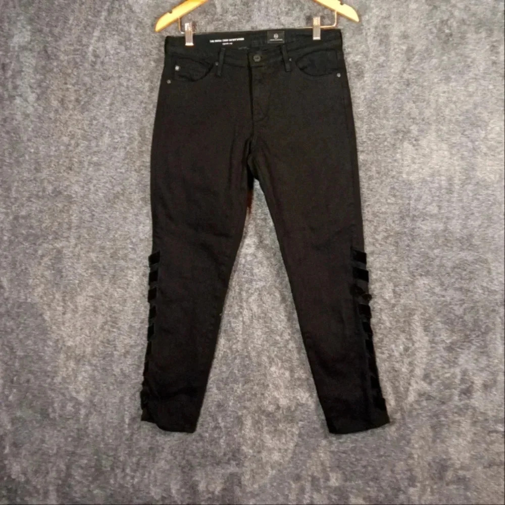 Adriano Goldschmied prima crop intertwined women's jeans size 27